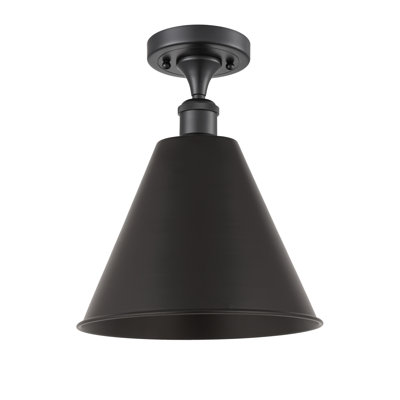 Plafonnier semi-encastré 1 lumière 8 po