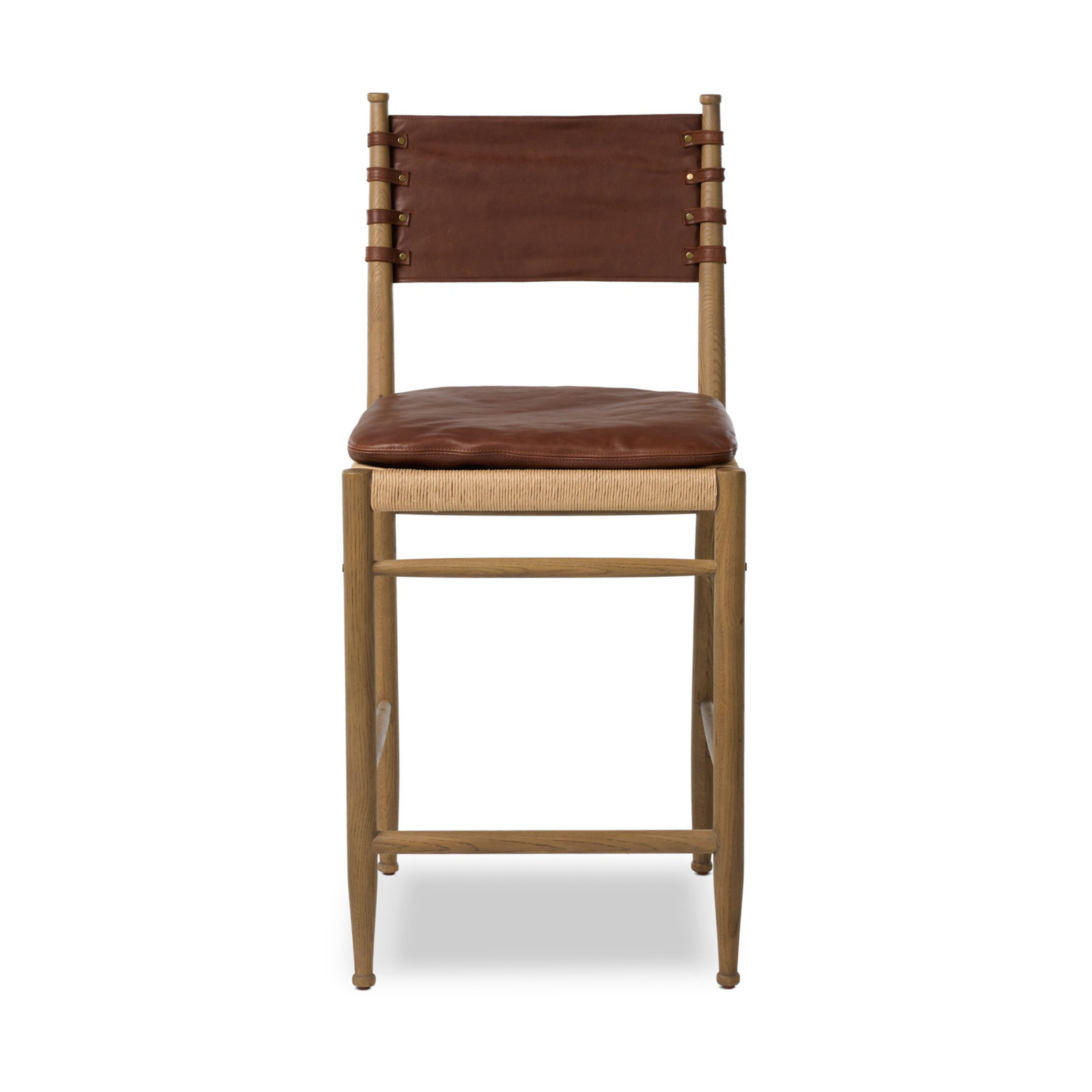 Brielle 28.48 " Bar Stool, Dulane Mahogany