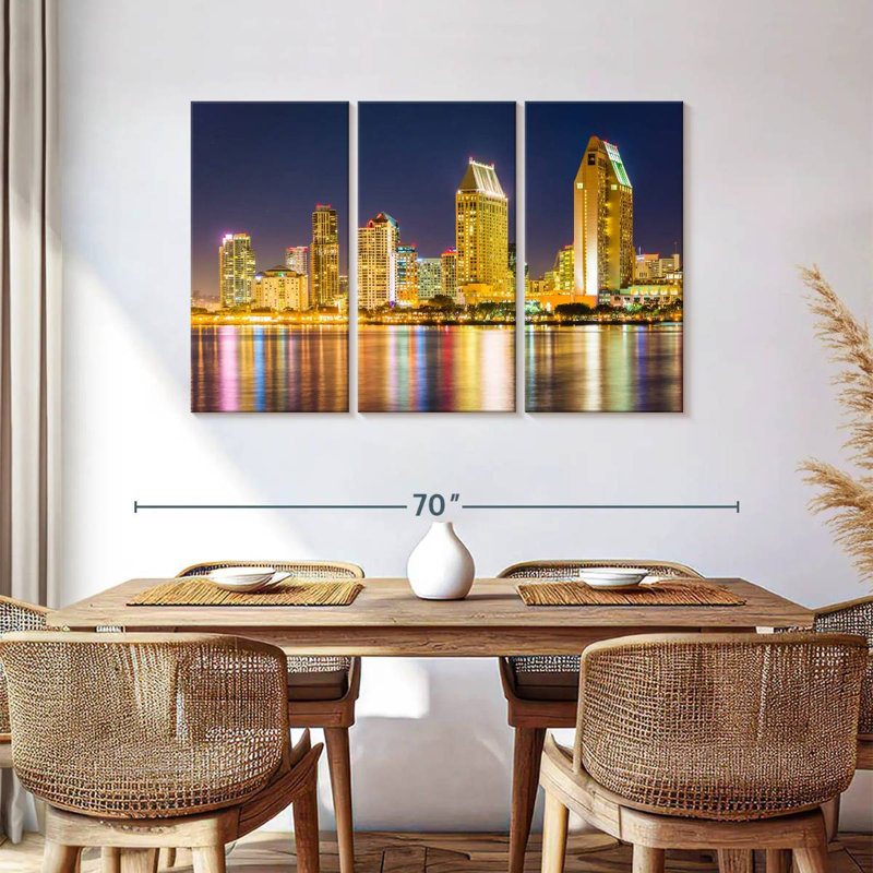 Sireci San Diego, 36" H x 57" W