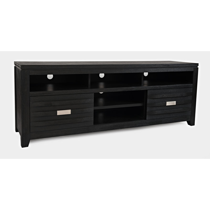 Cathye TV Stand for TVs up to 78", Dark Charcoal, 26”H x 70”L x 18”W