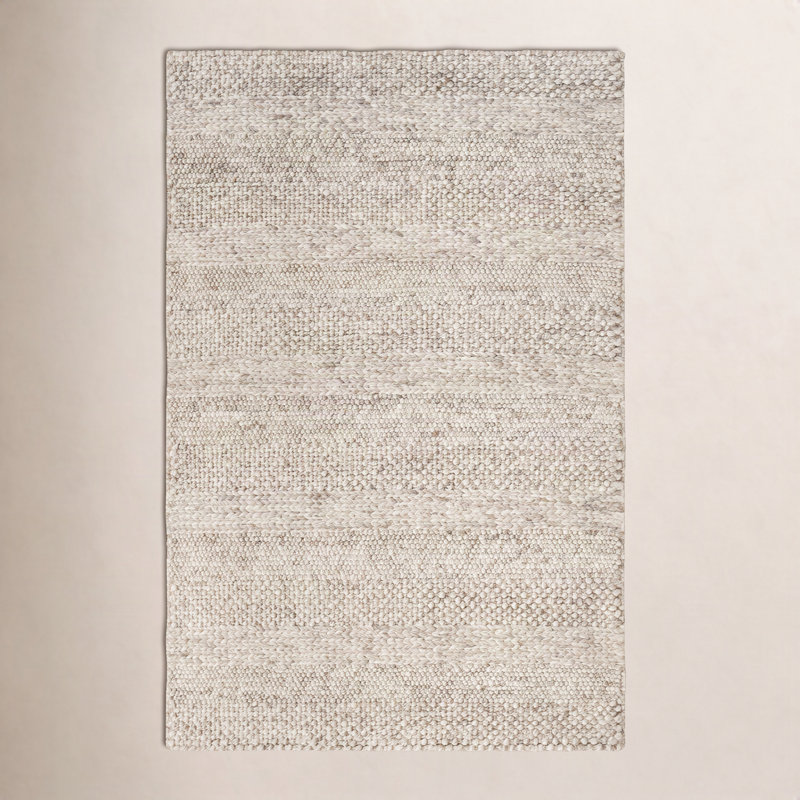 Amarilla Rectangle Wool Area Rug, Rectangle 2' x 3'
