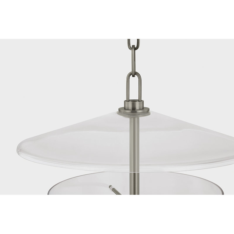 Troy Lighting Tully Lantern, 72" H x 17.75" W x 17.75" D, Natural, 4 Lights