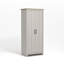 Limestone 2 Door Manufactured Wood Wardrobe-711997962