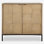 2-Door Geometric Accent Cabinet