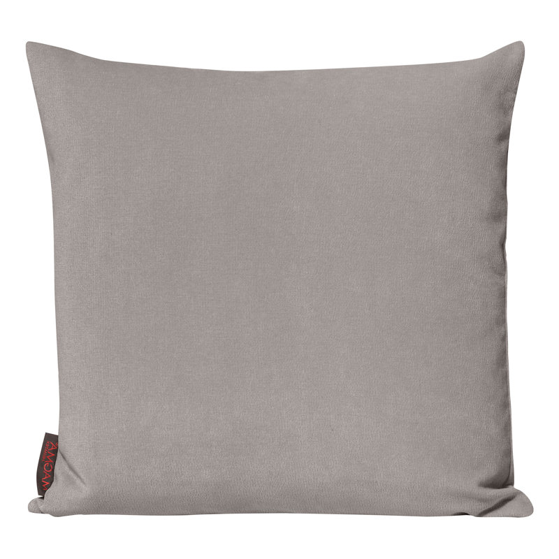 Coussin décoratif Violetta, Gris, 19 po x 19 po