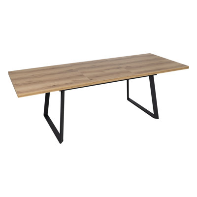 Aasiah Metal Base Dining Table