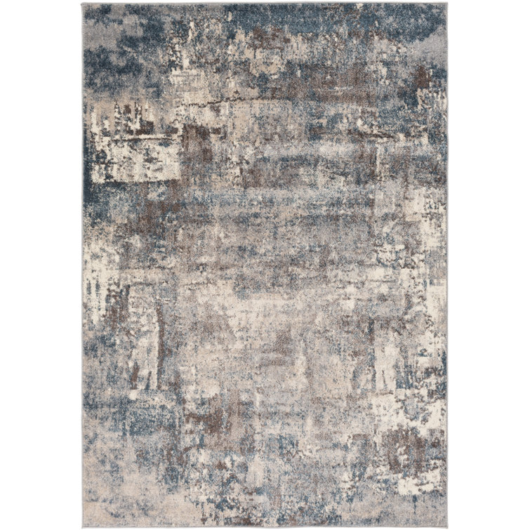 Kohut Abstract Machine Made Power Loom Polypropylene Area Rug