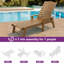 Chaise longue d'extérieur inclinable 78,7 po Alizay-1797026889