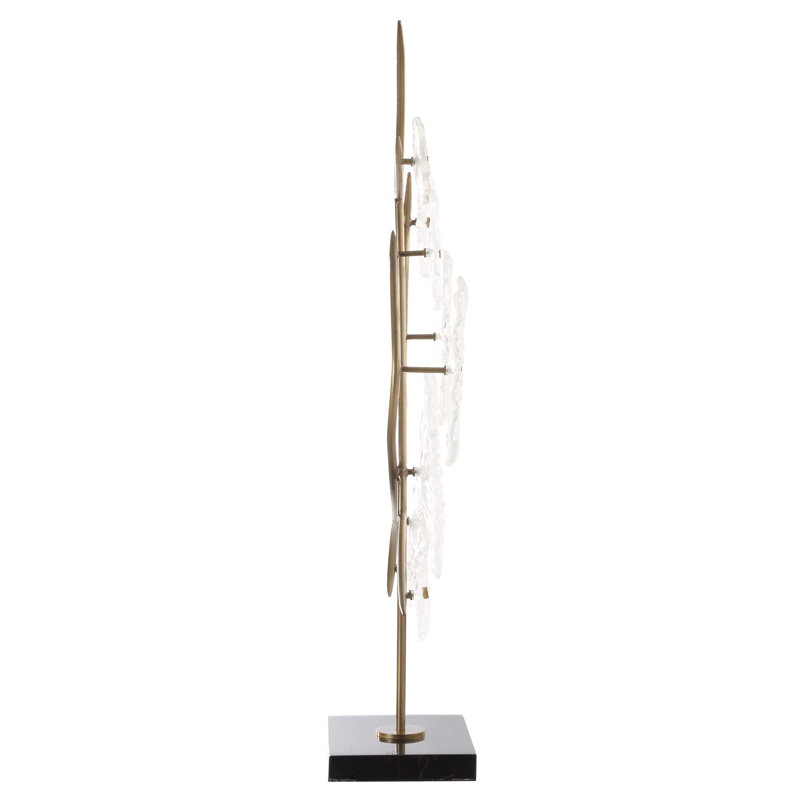 Uttermost Glass Garden Table Sculpture