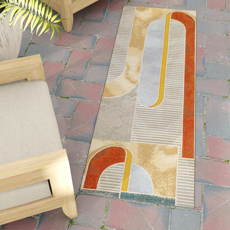 Keazia Indoor/Outdoor Area Rug, Runner 2' x 8'