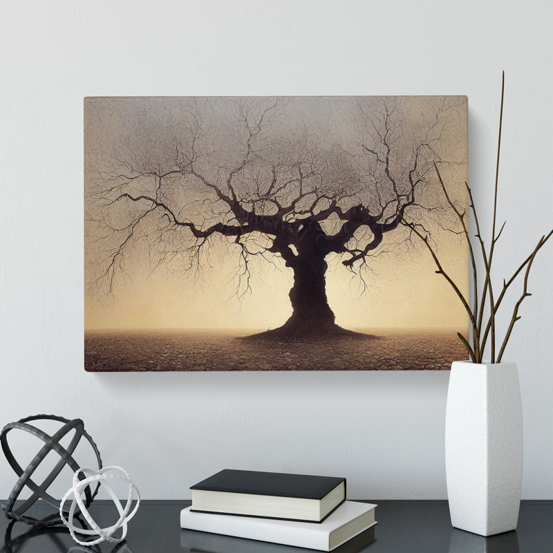 Magical Tree - Wrapped Canvas Print, 35cm H x 50cm W x 3cm D