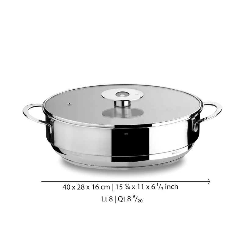 MEPRA NATURALMENTE Steamer Basket with 16'' Diameter