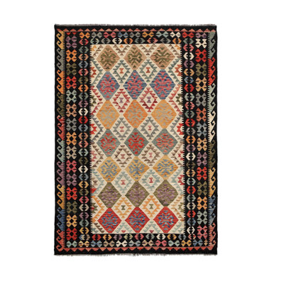 Hand Knotted Wool Moroccan Rug