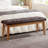 Anteaus Polyester Upholstered Bench-516910051
