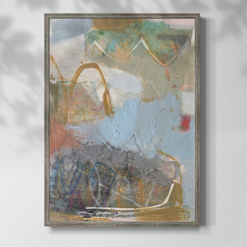 Minim I Framed Print - Solid Wood, 11" H x 9" W