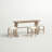 Potrero 3 - Person Solid Wood Solid Wood Top Trestle Dining Set