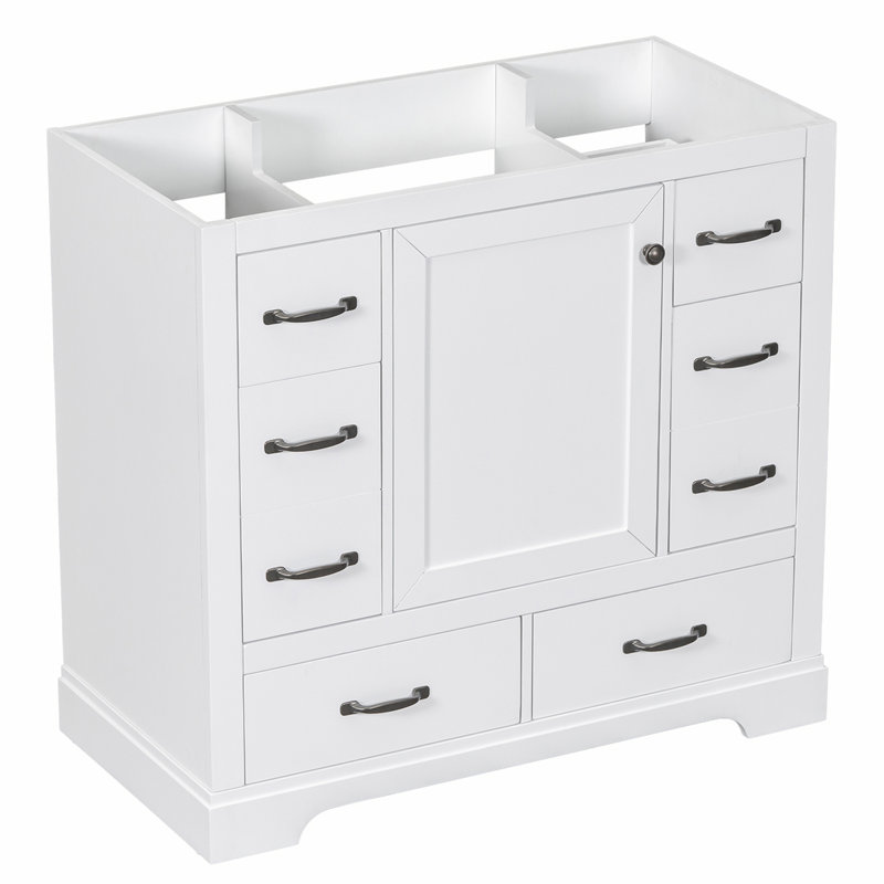 Meuble-lavabo 36 po sans lavabo, Blanc