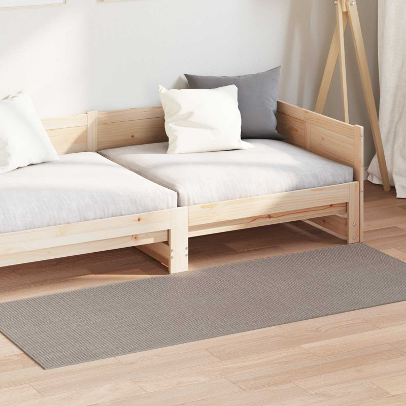 Modern Indoor Rug, Taupe, Rectangle 80 x 150 cm