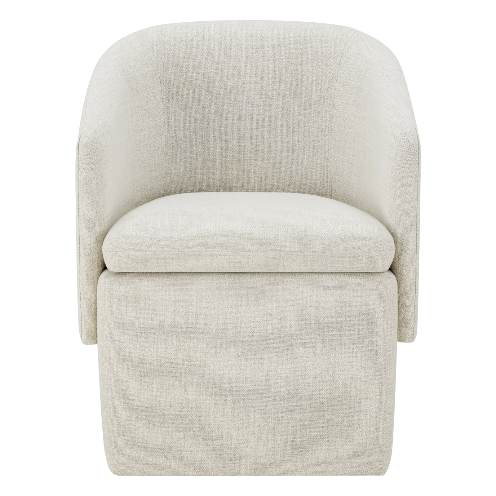 Temara Dining Armchair, Effie Linen Performance Linen