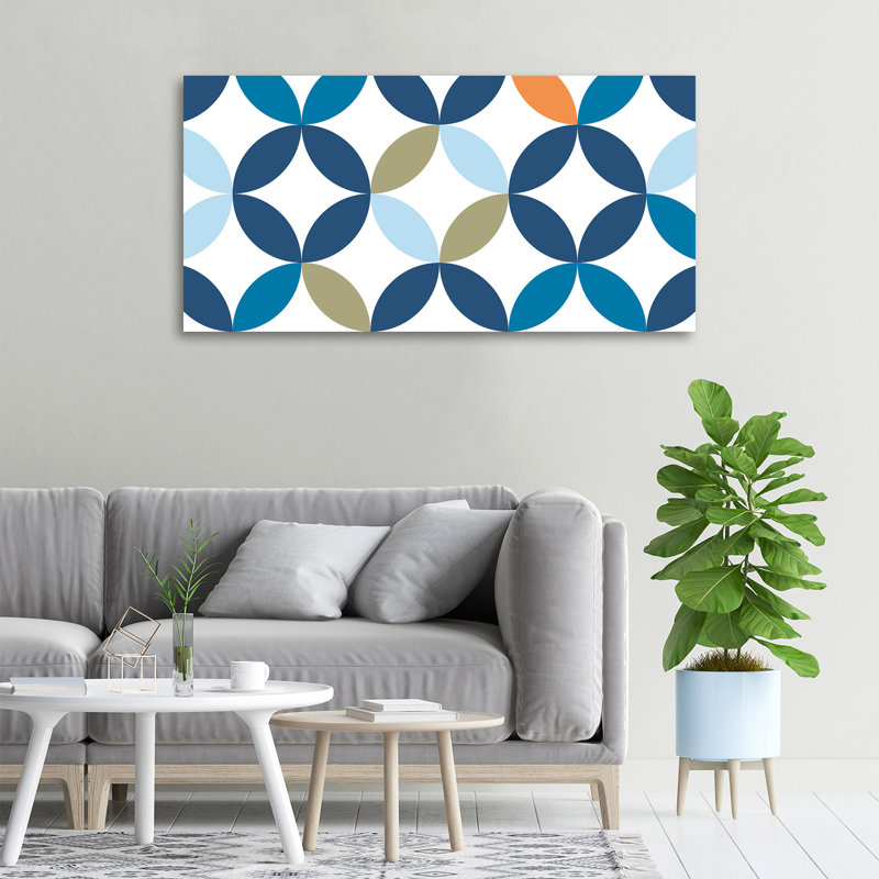 Geometric Background - No Frame Print on Canvas