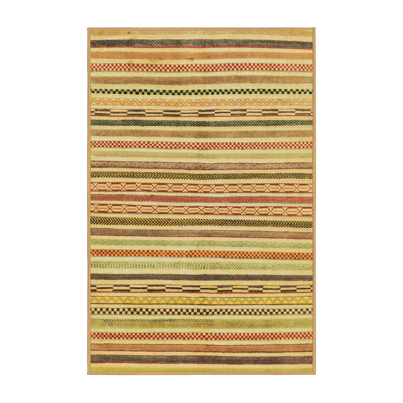 Abstract Indoor Rug, Rectangle 5' x 8'