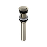 Push Drain Without Overflow