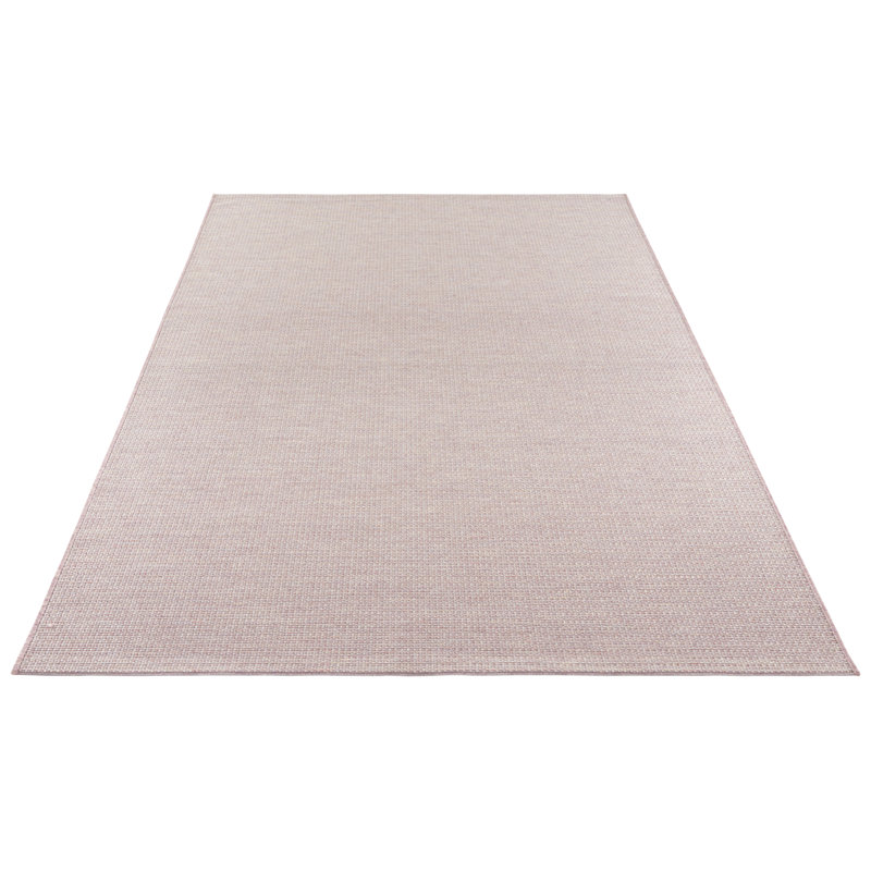 Millau Flatweave Pink Indoor/Outdoor Rug, Rectangle 200 x 290cm