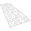 Panneau de lambris H 32 1/4 po x l 94 1/2 po x P 3/8 po