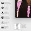 «Girl in Pink with Crown», reproduction d'art sur toile-59215015-59215016