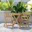 Ensemble bistro 2 chaises Edil