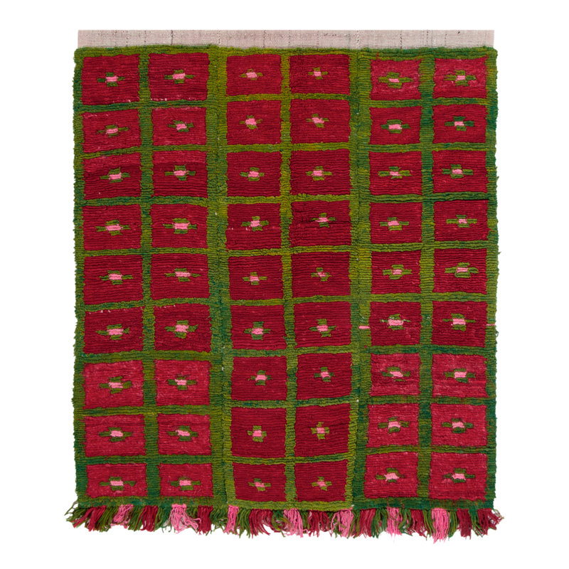 One-of-a-Kind Rectangle 3'8" X 4'3" Area Rug