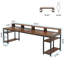 Bureau d'ordinateur pour deux personnes, bureau, bureau d'écriture