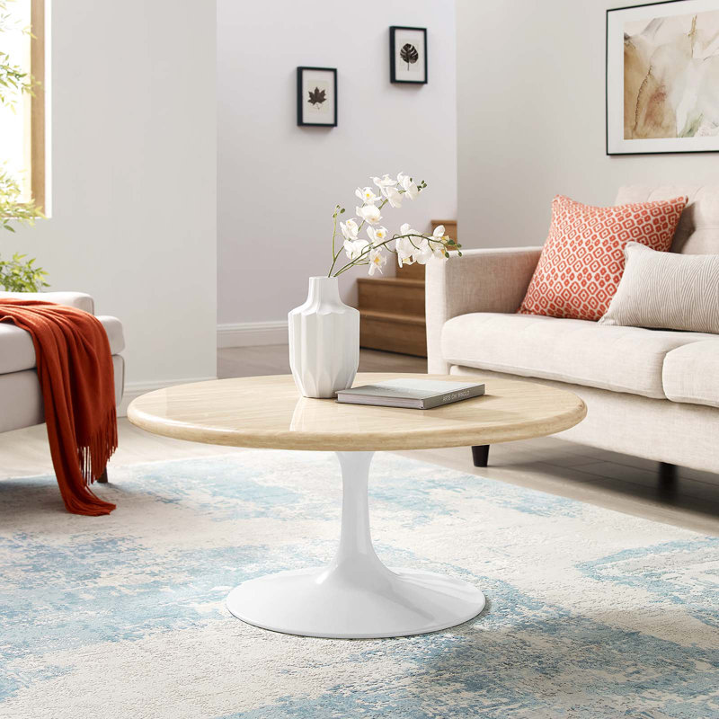 Table basse Modway Lippa, Blanc