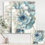 Indigold Gold Country Flower - Reproduction d'art sur toile tendue-55952458