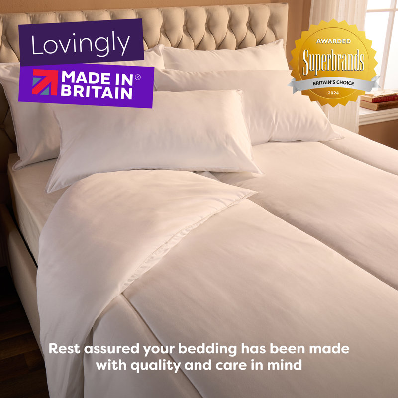 Slumberdown Chilly Nights 15 Tog Duvet, 2 Super Support Pillows, King