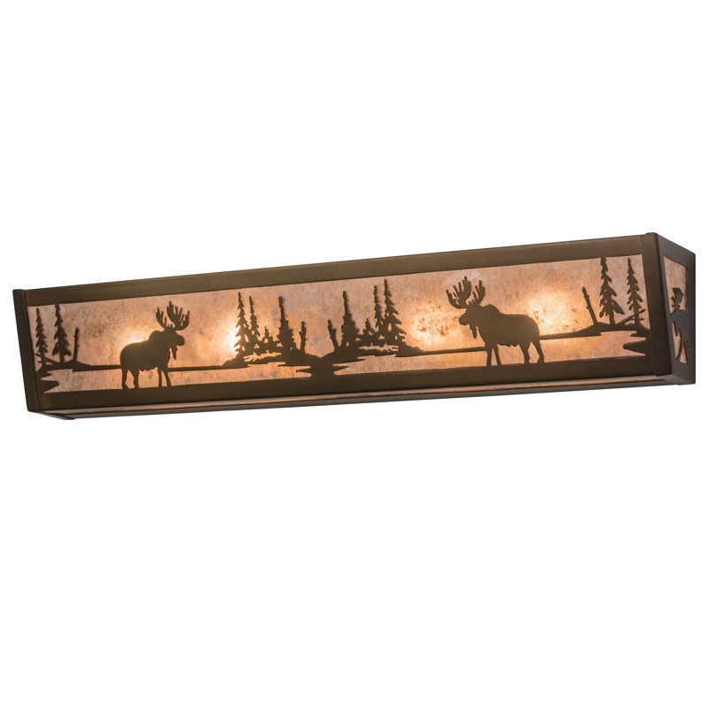 Rustic Lodge 6 - Light Bath Bar