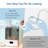 Smart Humidifiers For Bedroom Large Room Home,(6L) Cool Mist Top Fill Essential Oil Diffuser For Baby & Plants,Smart App & Voice Control, Rapid Humidification & Auto Mode-Quiet Sleep Mode