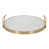 White Marble/Gold selected