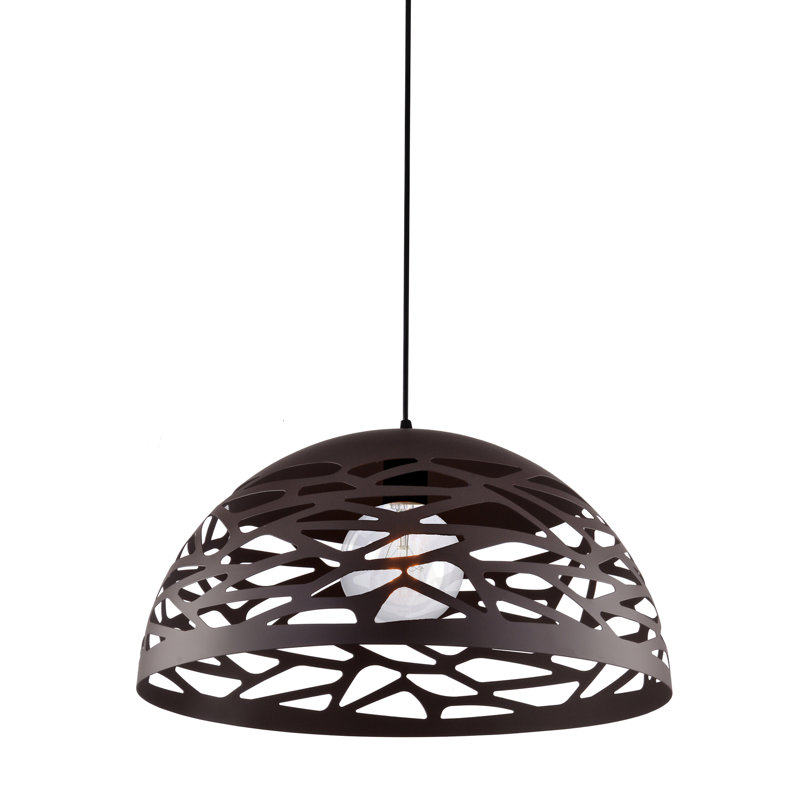 Wogina 1 - Light Single Pendant, Matte Black