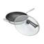 Non-Stick Double Sided Honeycomb Cooking Wok with Lid Stainless Steel