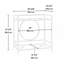 Chariot-bar contemporain avec 2 tablettes en verre, finition grise
