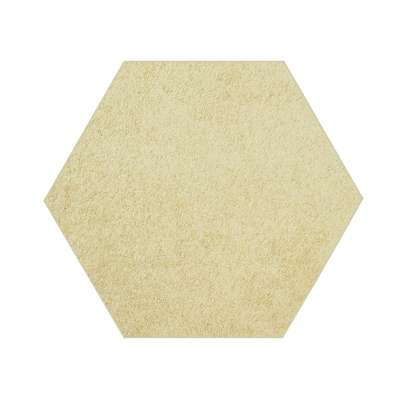 Modern Plush Pet and Kids Friendly Solid Color Yellow Area Rugs, Stain & Fade Resistance, Perfect for Living Room, Dining Room, Bedroom, Playroom and Kidsroom, Event, Wedding, Ambert Binded Rug