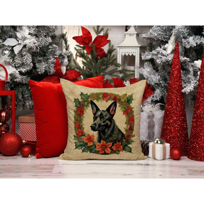 Coussin décoratif intérieur / extérieur en polyester Christmas