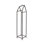Metal House‑Shaped Firewood Holder with Handle Finish