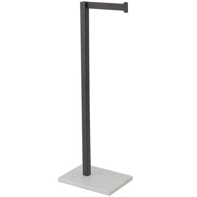 Porte-papier hygiénique sur pied avec base lestée
