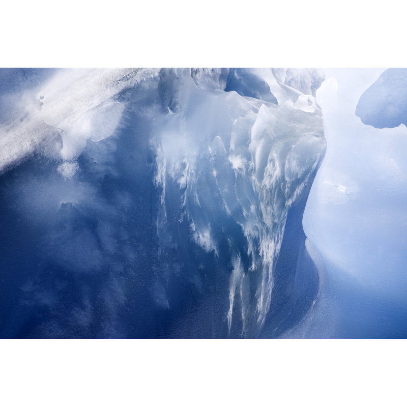 Iceberg Detail Antarctica by Mlenny - Wrapped Canvas Print, 30cm H x 46cm W