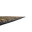 Tapis beige en laine 4 pi x 6 pi 6 po one-of-kind à la main noué la Warminster