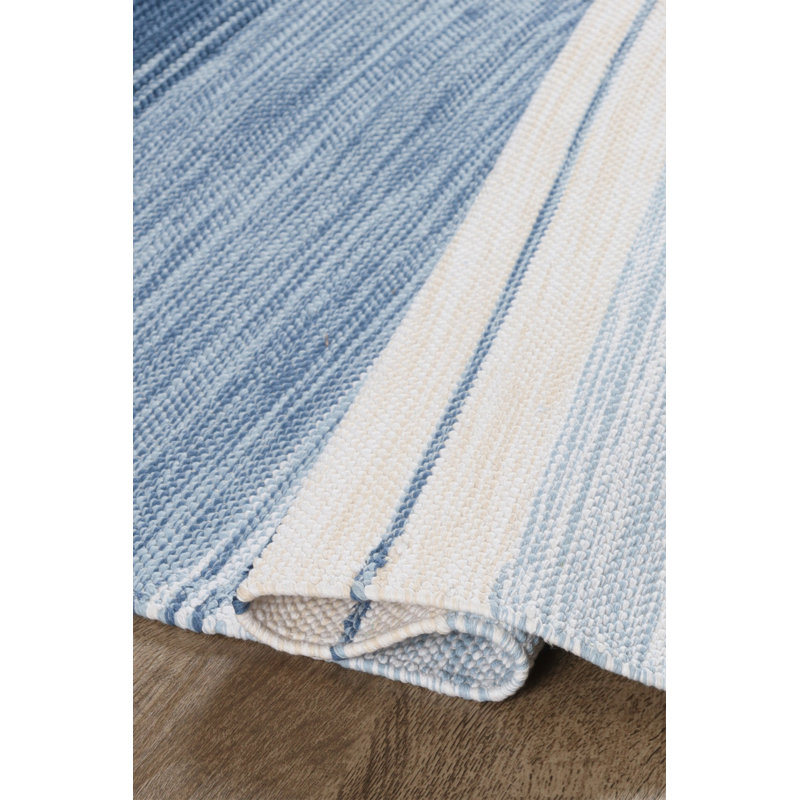 Runner Jensenn Striped Hand Woven Area Rug, Runner 70 x 240cm