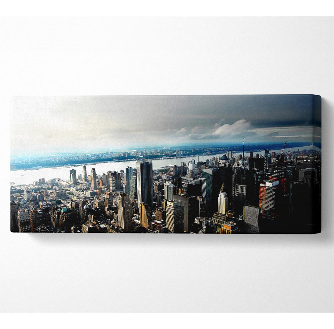 New York City Hudson River Panoramaleinwand