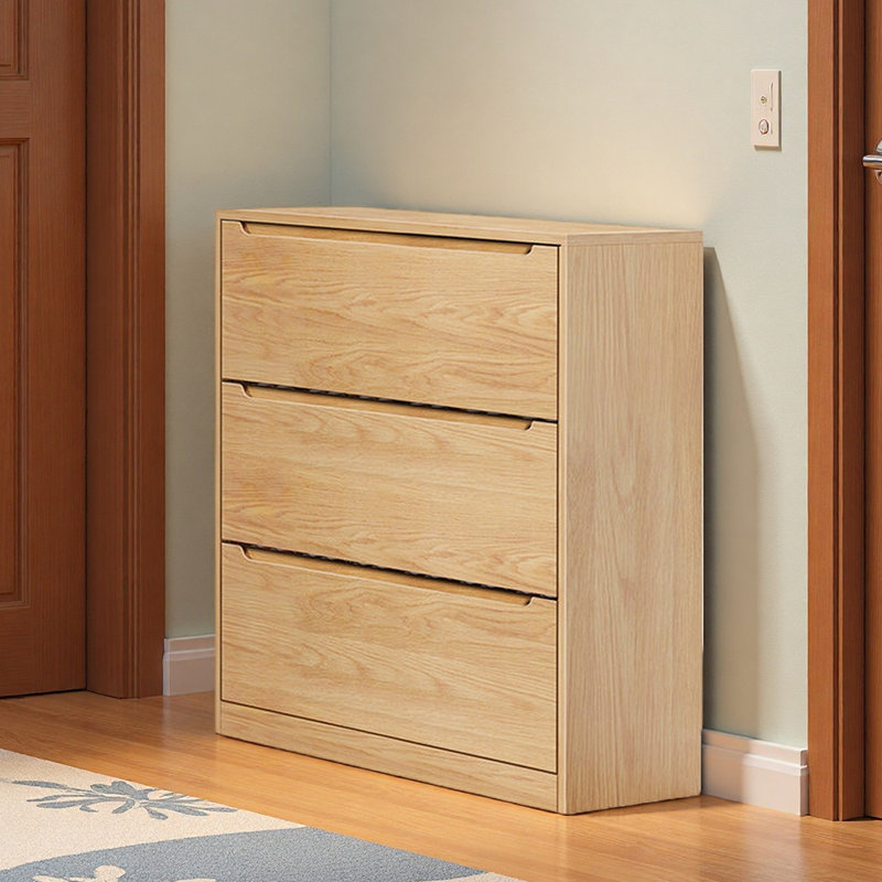 Modern simple furniture storage shoe cabinet, 42.52" H x 31.5" W x 12.99" D